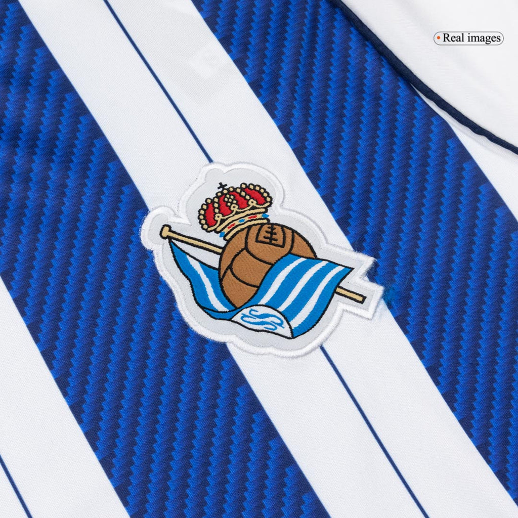 Maillot domicile de la Real Sociedad 2025/26