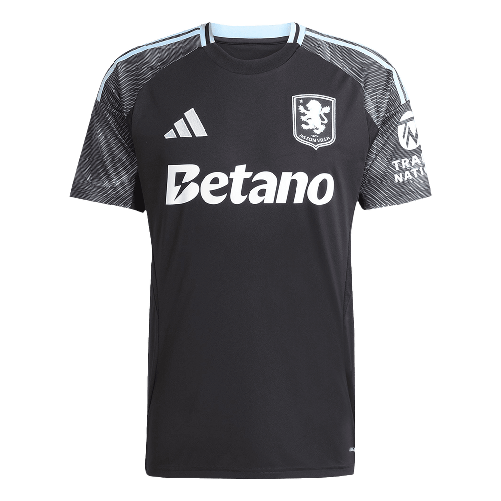 Aston Villa Away Soccer Jersey 25/26 Black - Football Shirt | SmartJerseys | Official Quality