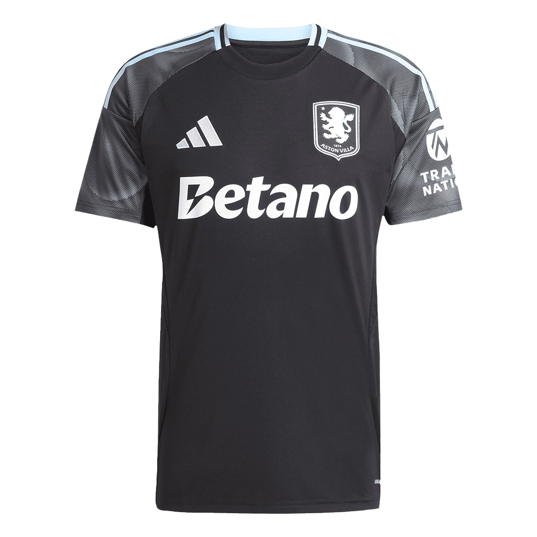 Aston Villa Away Soccer Jersey 25/26 Black - Football Shirt | SmartJerseys | Official Quality