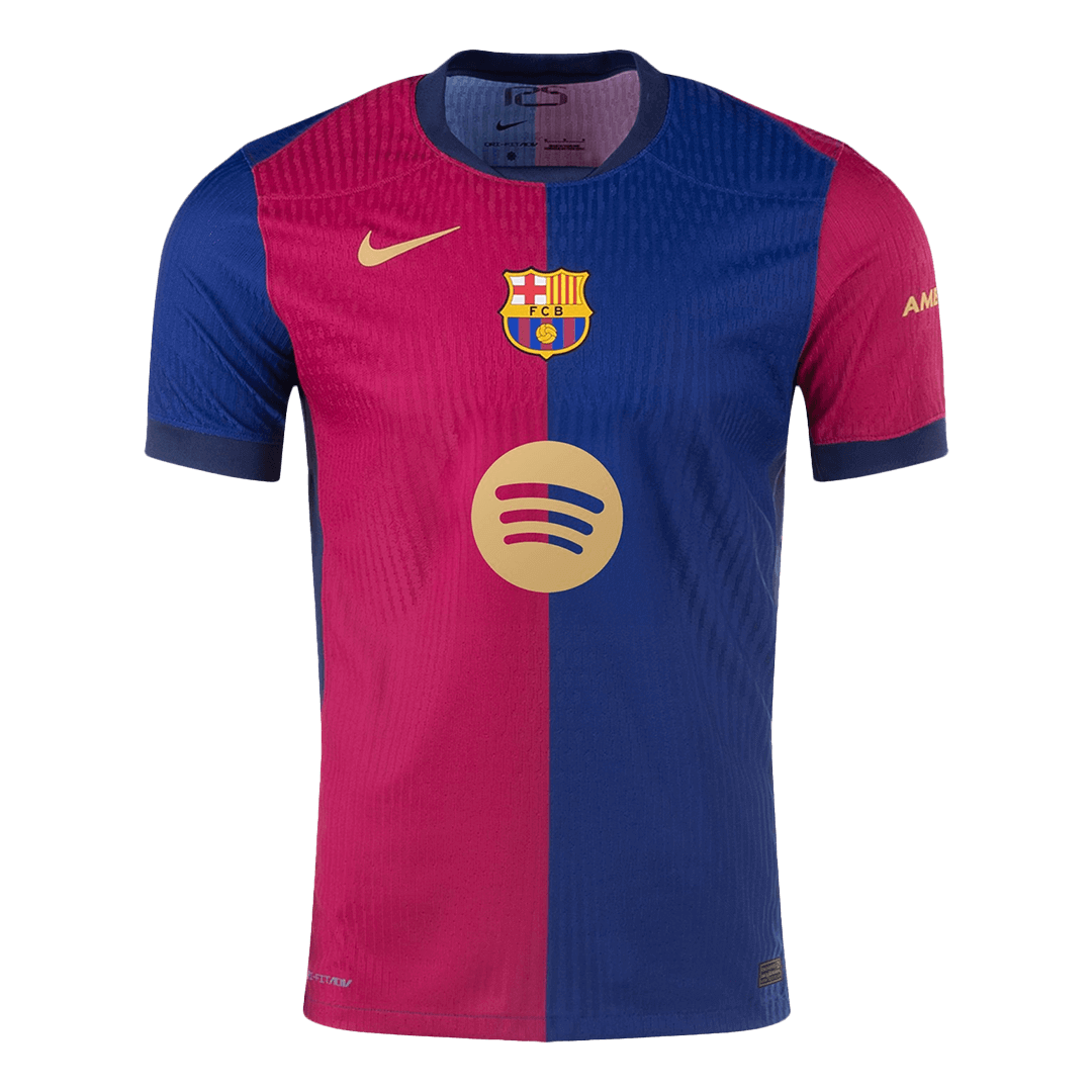 Barcelona Home Jersey Authentic 2024/25 Spotify Logo Without Text - Football Shirt | SmartJerseys | Official Quality