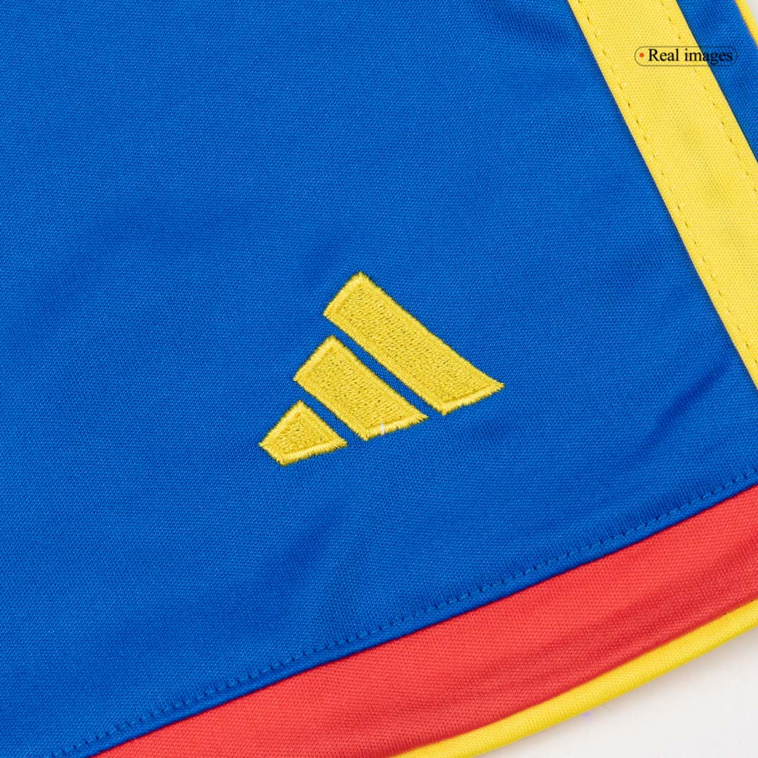 Kid's Colombia Home Soccer Jersey Kit(Jersey+Shorts) World Cup 2026 Yellow