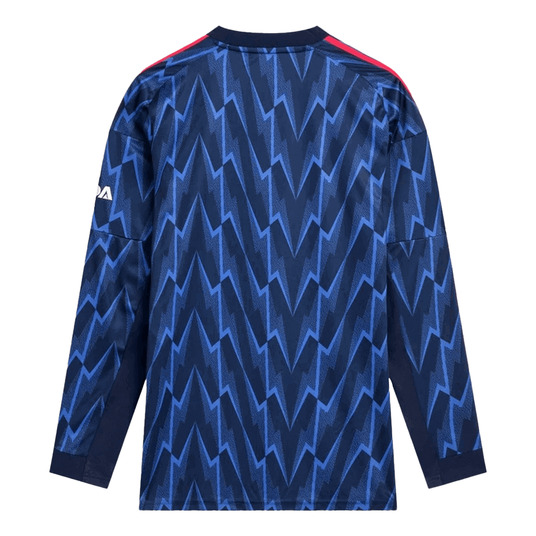 Camiseta de fútbol visitante de manga larga del Arsenal 2025/26