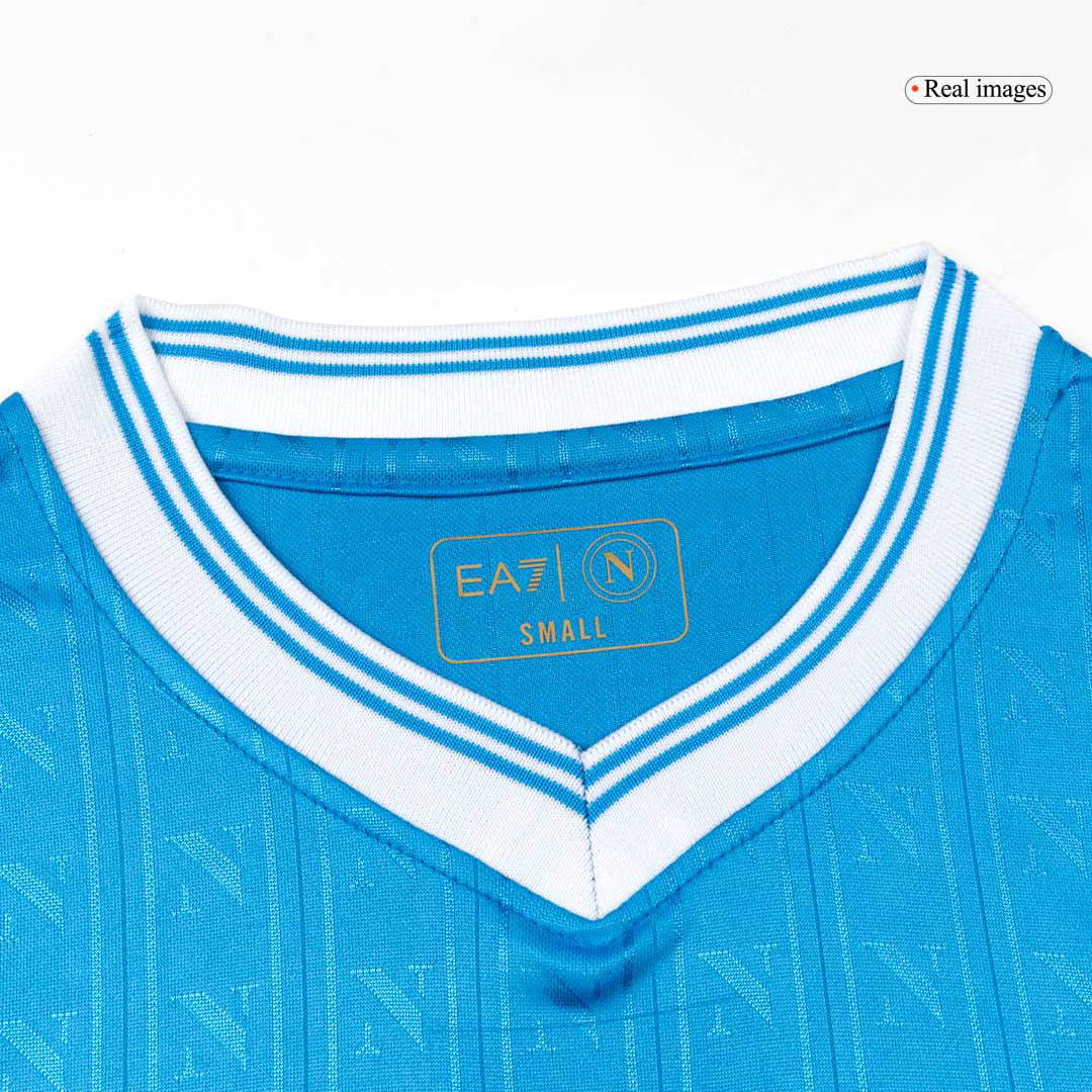 Camiseta de fútbol local del Napoli 2025/26 azul