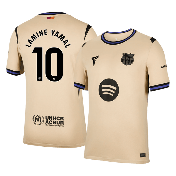 Barcelona LAMINE YAMAL #10 Away Soccer Jersey 2025/26 - Football Shirt | SmartJerseys | Official Quality