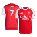 Arsenal SAKA #7 Home Soccer Jersey Authentic 2025/26 - Football Shirt | SmartJerseys | Official Quality