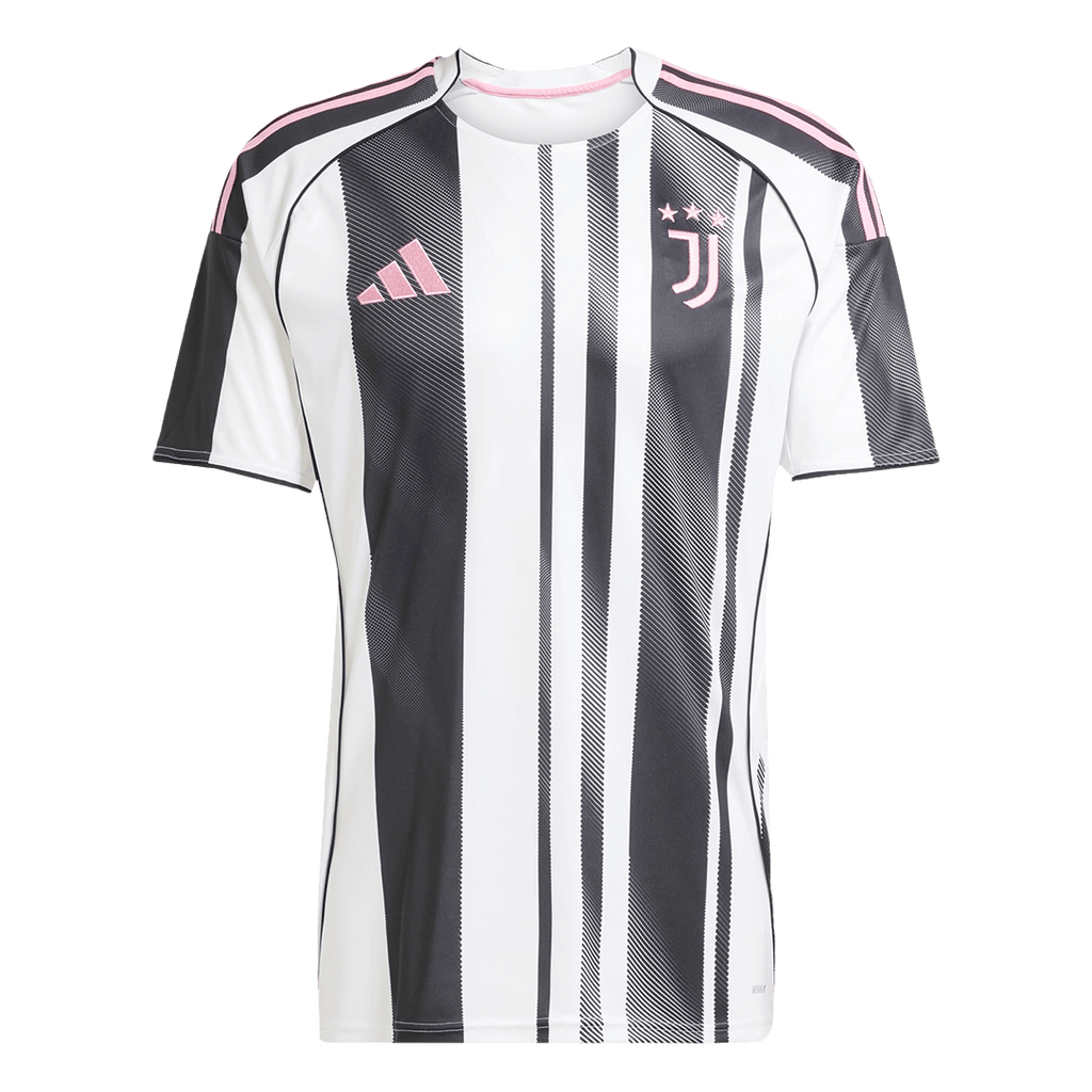 Juventus Home Soccer Jersey 2025/26 Black&White - Football Shirt | SmartJerseys | Official Quality