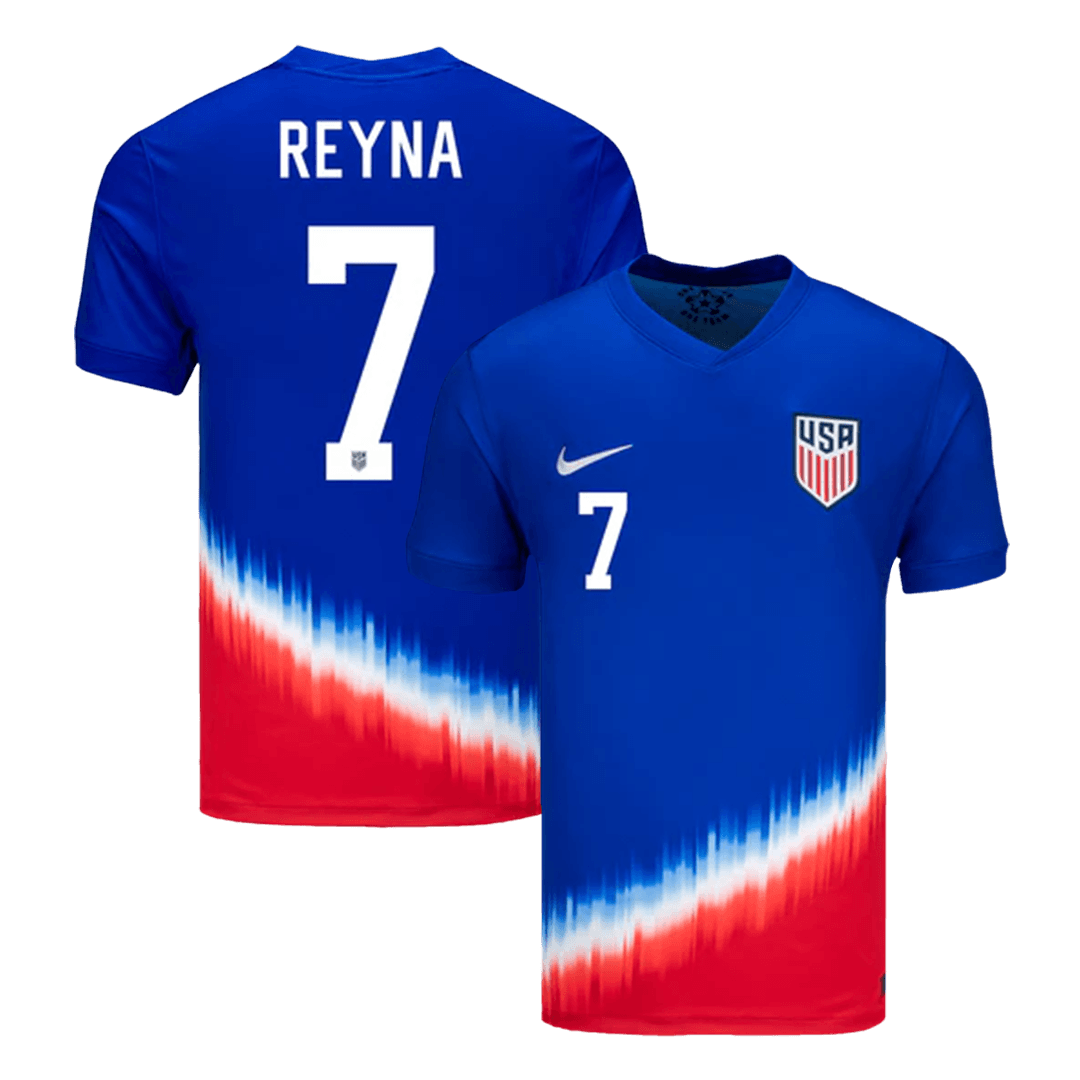 USA REYNA #7 Away Jersey Copa America 2024 - Football Shirt | SmartJerseys | Official Quality
