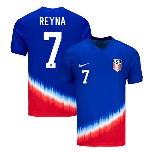 USA REYNA #7 Away Jersey Copa America 2024 - Football Shirt | SmartJerseys | Official Quality