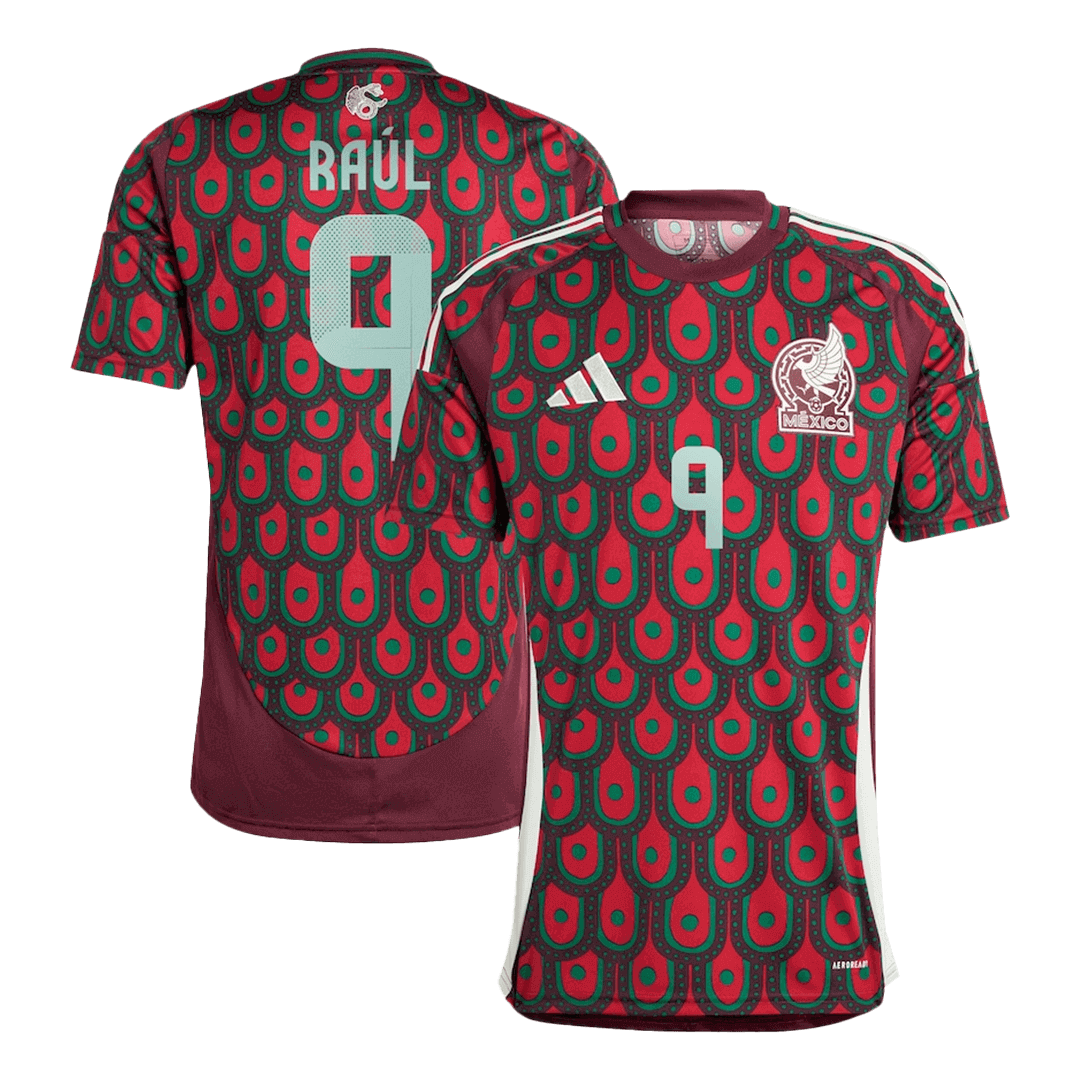 Mexico RAÚL #9 Home Jersey Copa America 2024 - Football Shirt | SmartJerseys | Official Quality