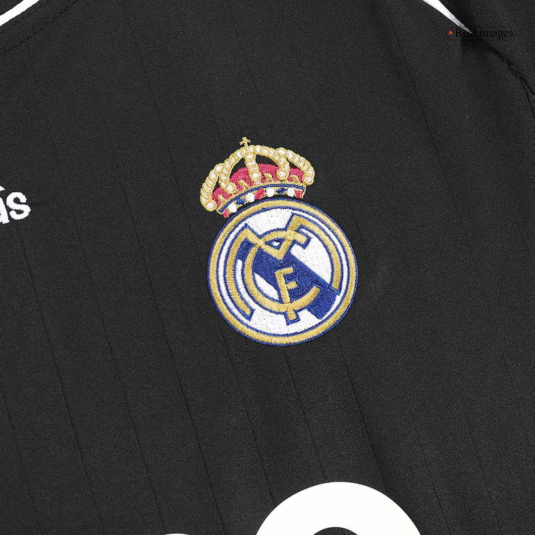 Real Madrid RAUL #7 Long Sleeve Away Soccer Jersey Retro 2006/07