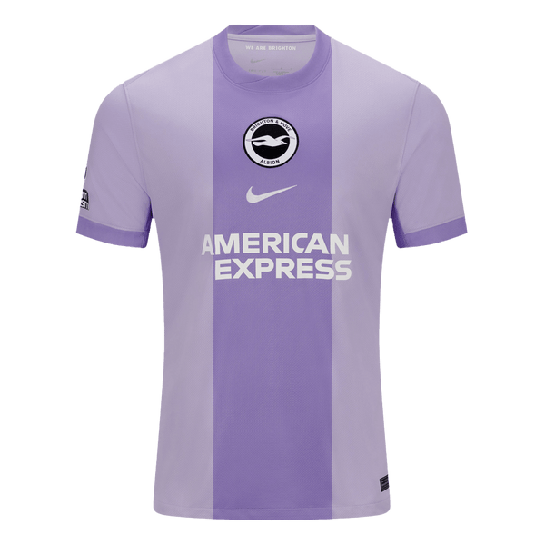 Brighton & Hove Albion Away Soccer Jersey 2025/26 - Football Shirt | SmartJerseys | Official Quality