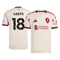 Liverpool GAKPO #18 Away Soccer Jersey 2025/26 - Football Shirt | SmartJerseys | Official Quality