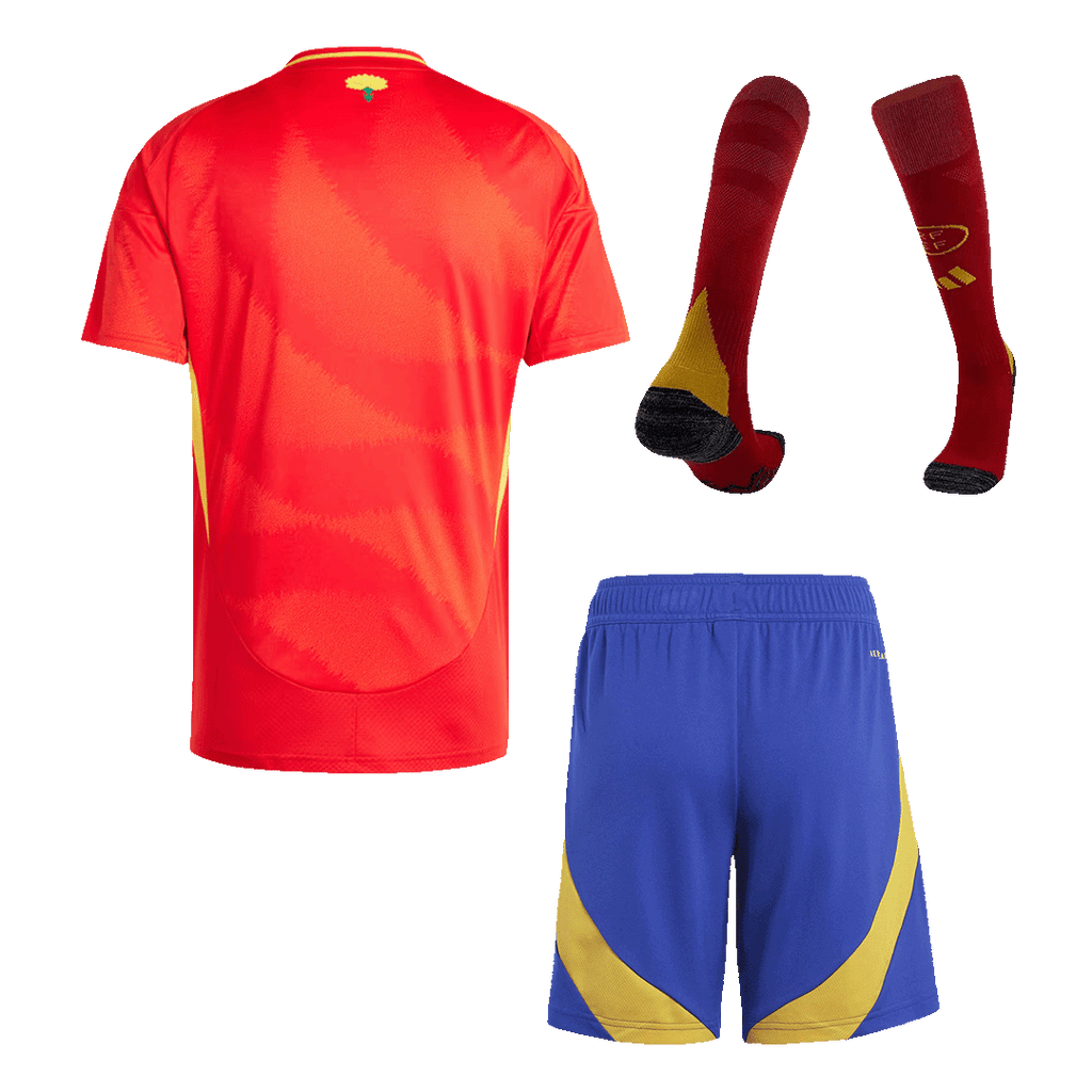 Tenue domicile Espagne EURO 2024 (Maillot + Short + Chaussettes)