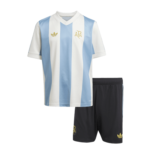 Argentina Soccer Jersey Kit 2024 Kids(Jersey+Shorts) - 50th Anniversary - Football Shirt | SmartJerseys | Official Quality