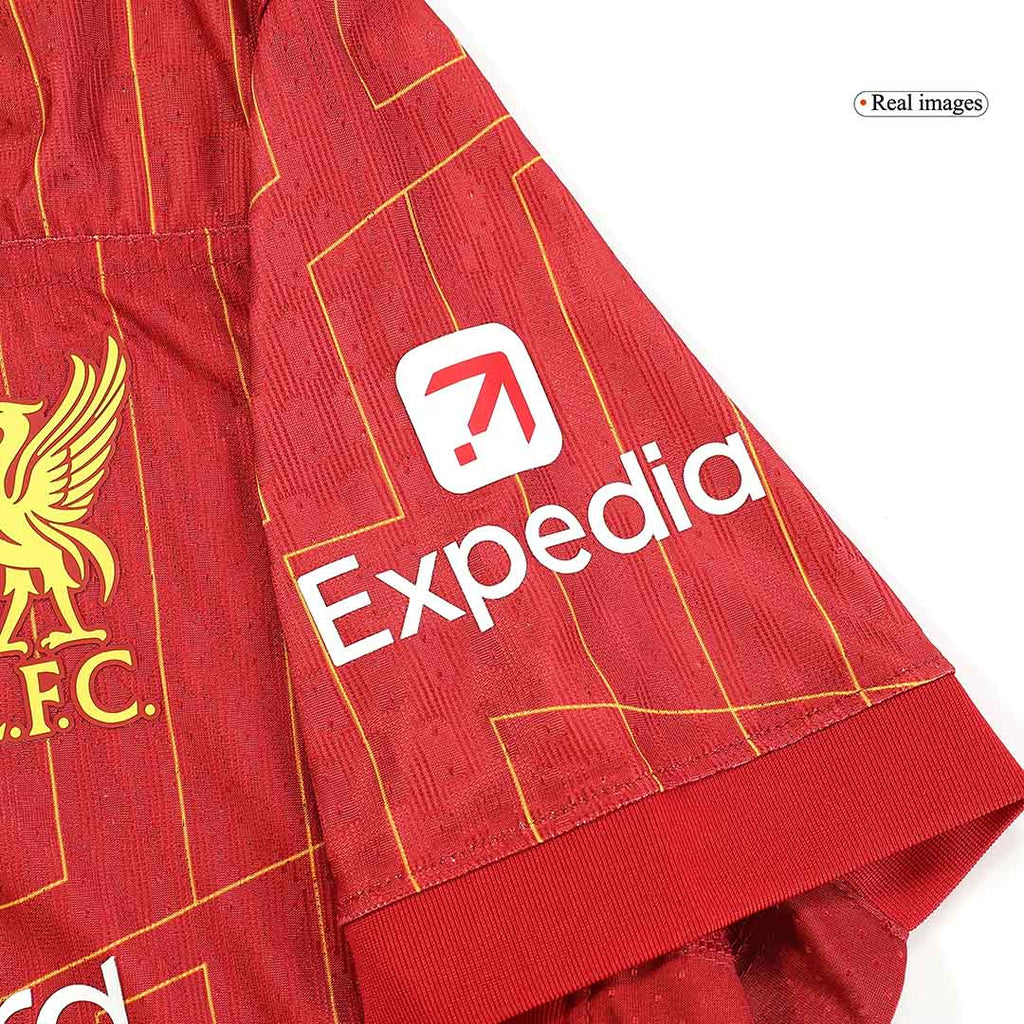 Liverpool VIRGIL #4 Home Soccer Jersey Authentic 2024/25