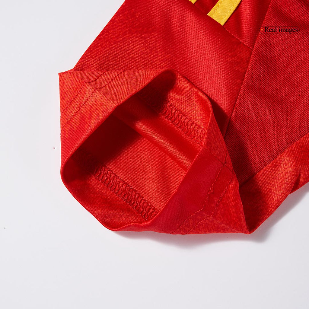 Camiseta local de España para la Eurocopa 2024 para niños (camiseta y pantalón corto)