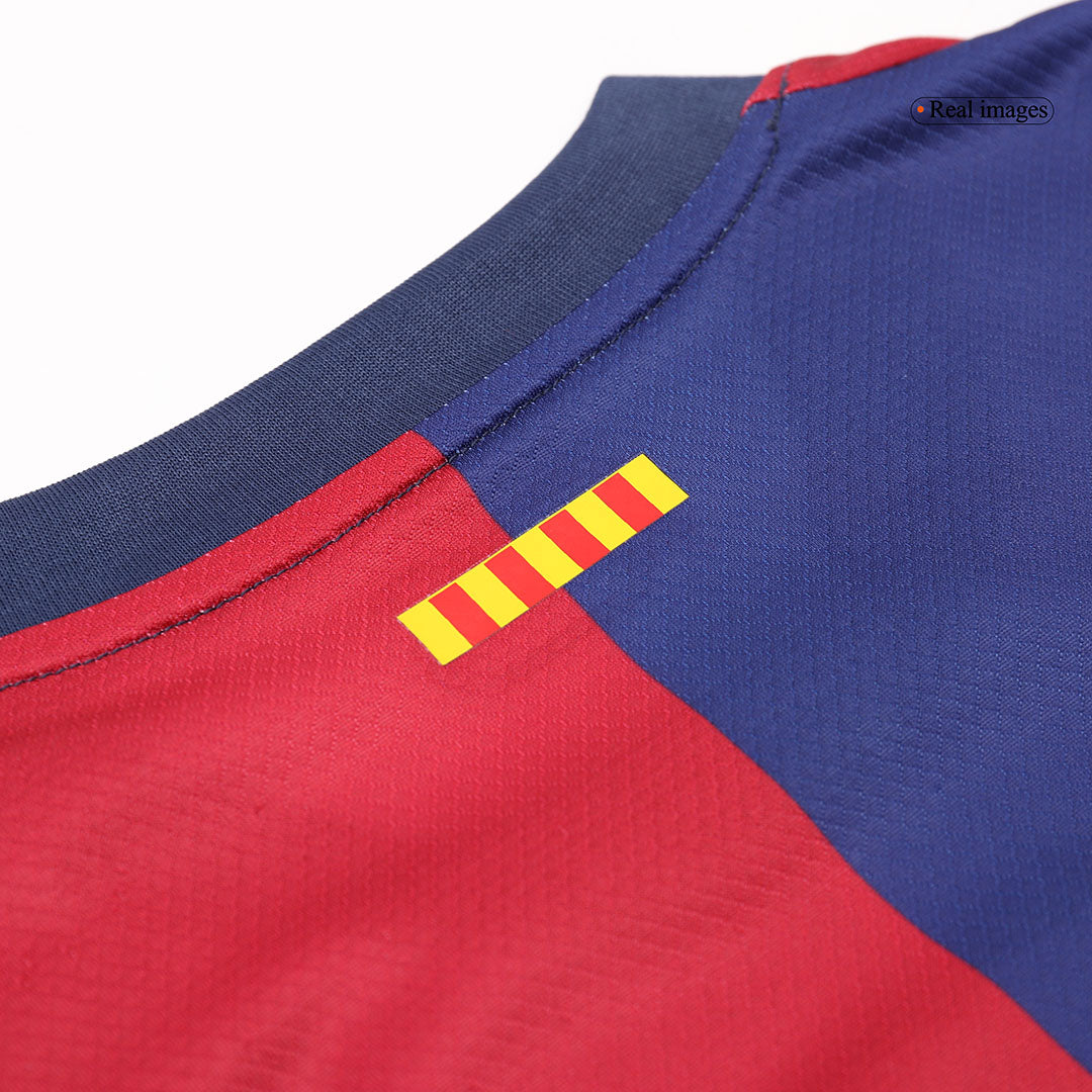 Barcelona Home Jersey Kit 2024/25 Kids(Jersey+Shorts)