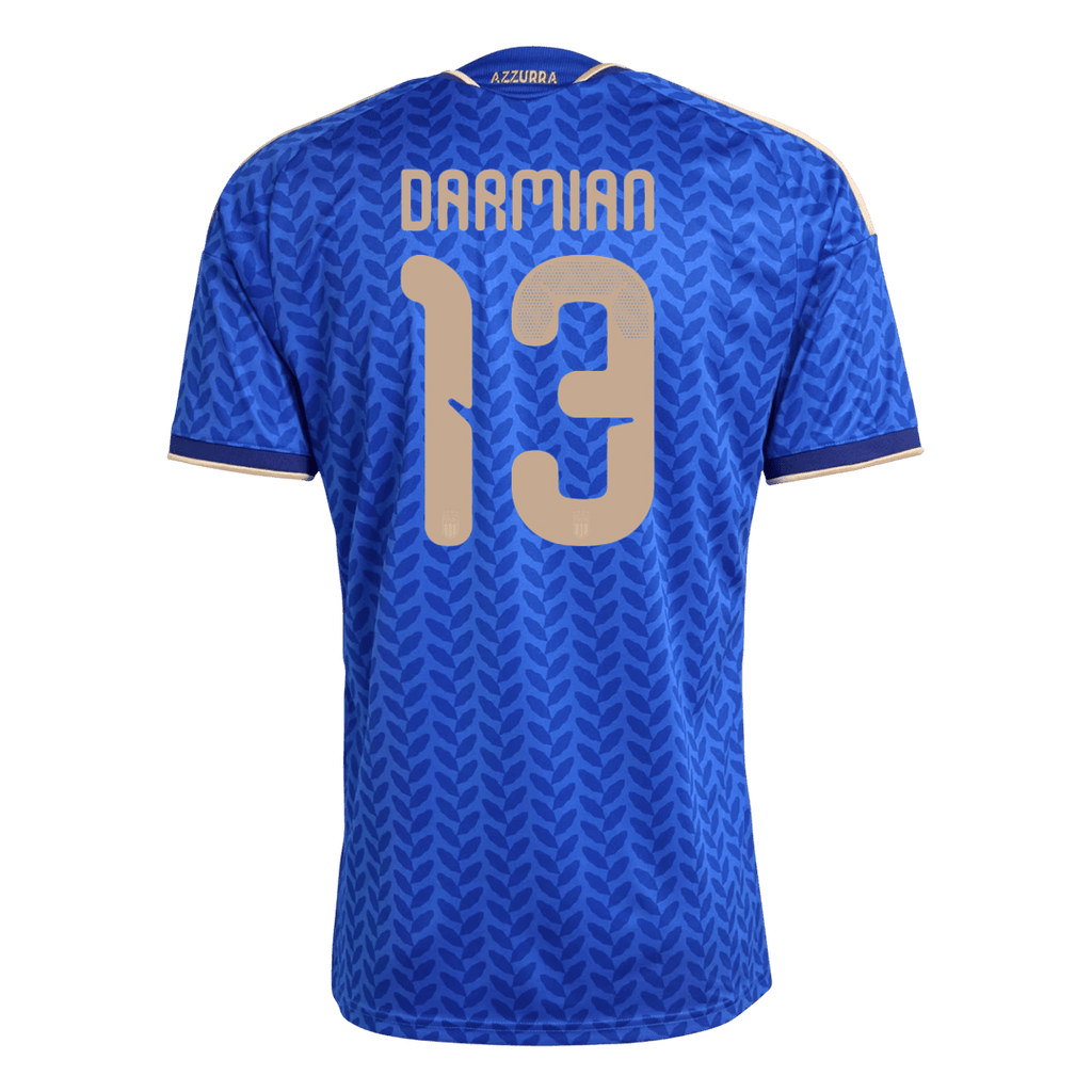 DARMIAN #13 Italy Home Soccer Jersey World Cup 2026 Blue