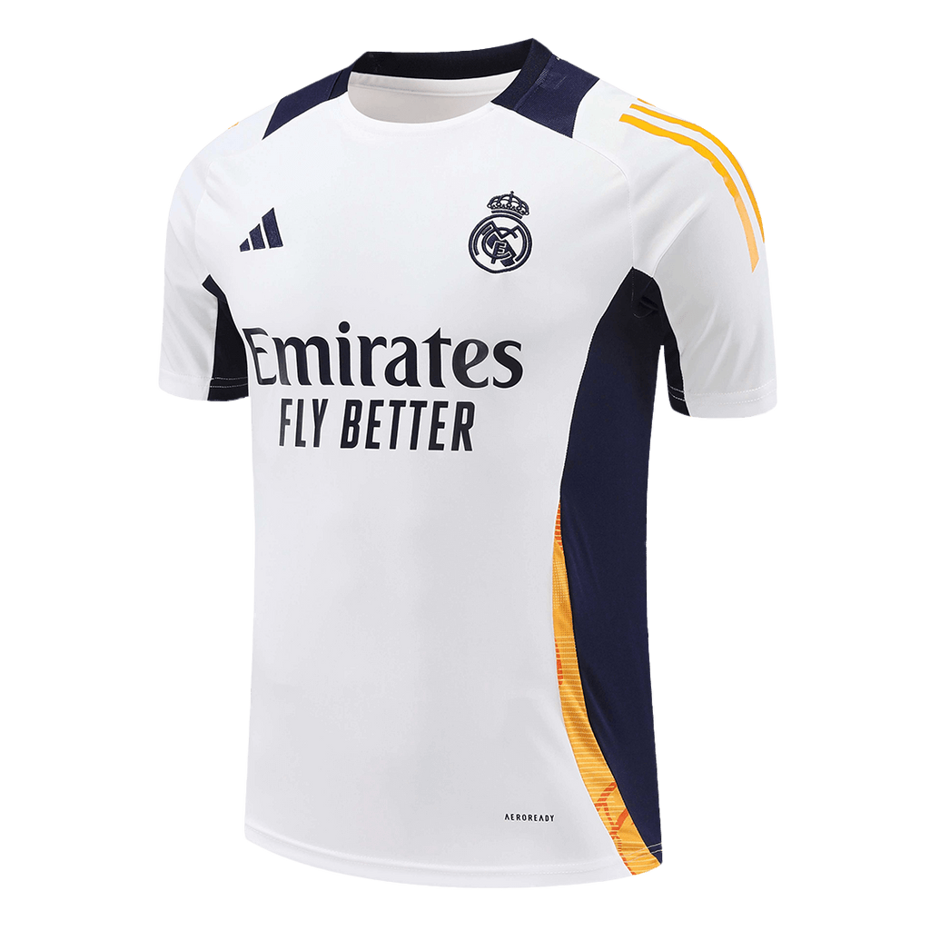 Real Madrid Pre-Match Training Soccer Jersey 2024/25 - White