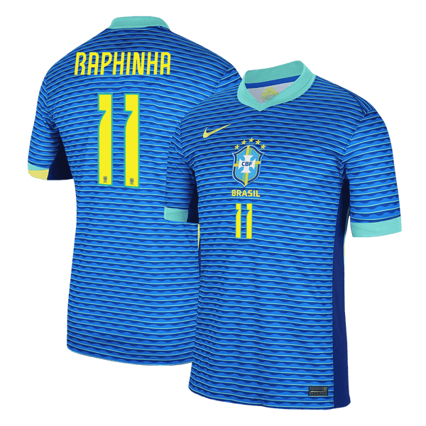 Brazil RAPHINHA #11 Away Soccer Jersey Copa America 2024 - Football Shirt | SmartJerseys | Official Quality