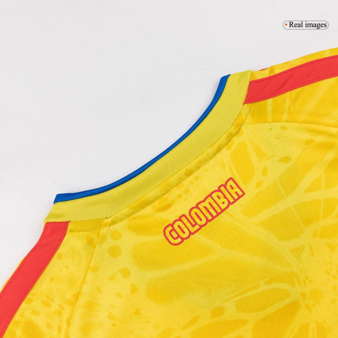Colombia Long Sleeve Home Soccer Jersey 2026
