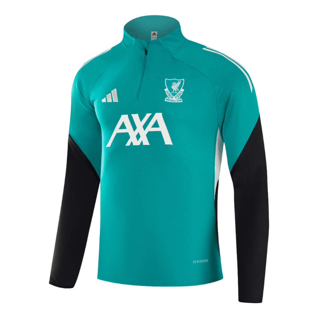 2025/26 Liverpool Sweatshirt Kit  - Green (Top+Pants)