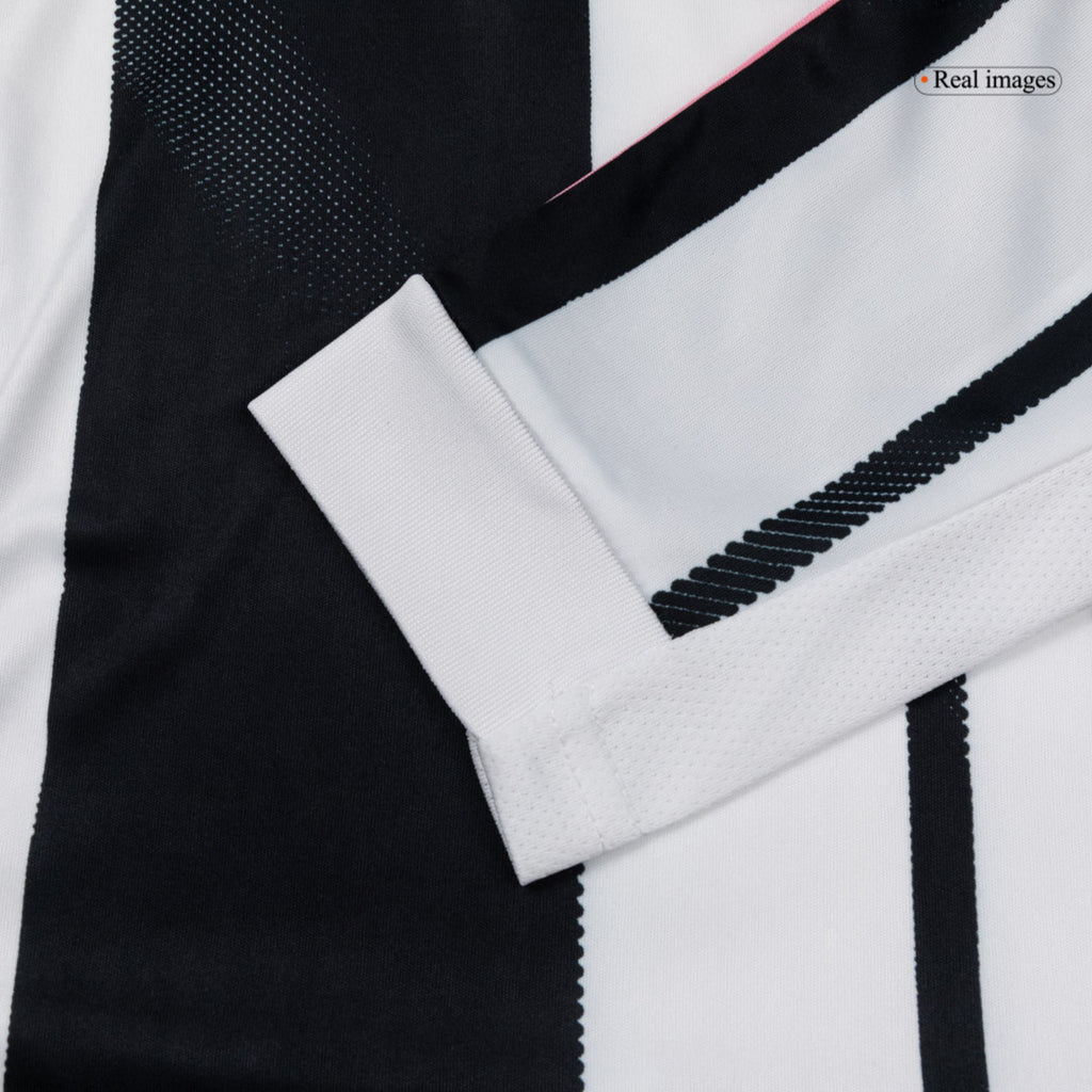 Juventus Long Sleeve Home Soccer Jersey 2025/26 - Football Shirt | SmartJerseys | Official Quality