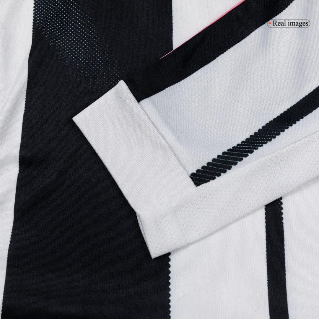 Juventus Long Sleeve Home Soccer Jersey 2025/26 - Football Shirt | SmartJerseys | Official Quality