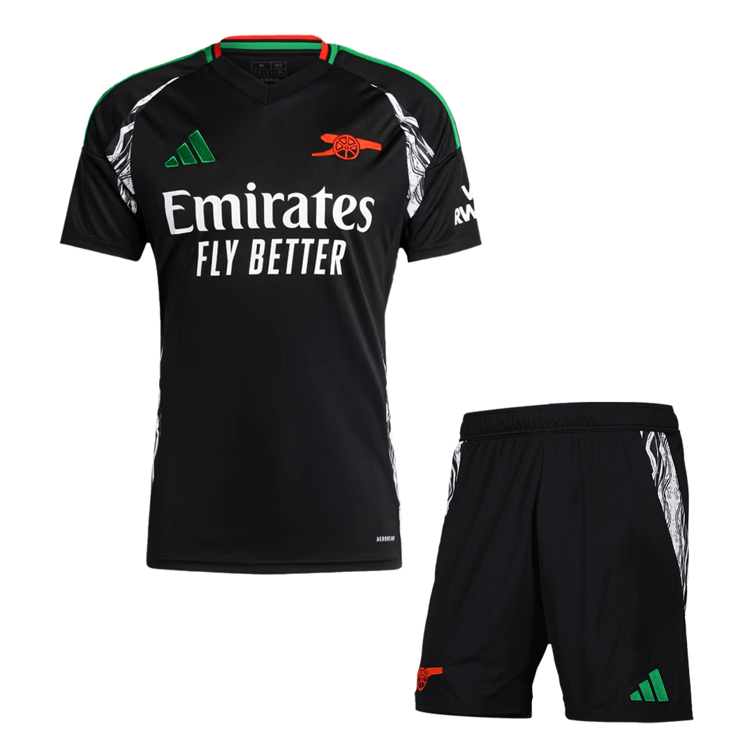 Arsenal Away Jersey Kit 2024/25 (Jersey+Shorts) - Football Shirt | SmartJerseys | Official Quality