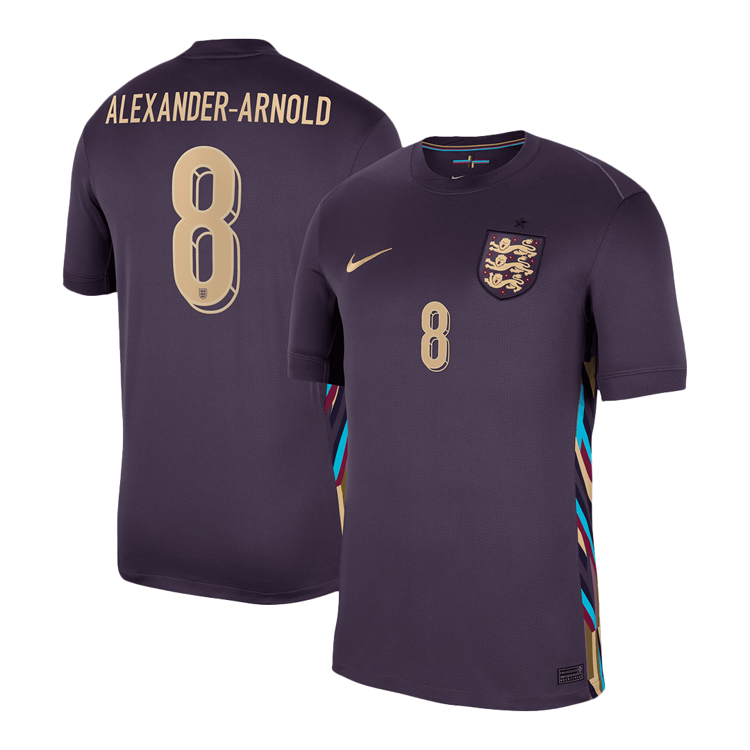 England ALEXANDER-ARNOLD #8 Away Jersey EURO 2024 - Football Shirt | SmartJerseys | Official Quality