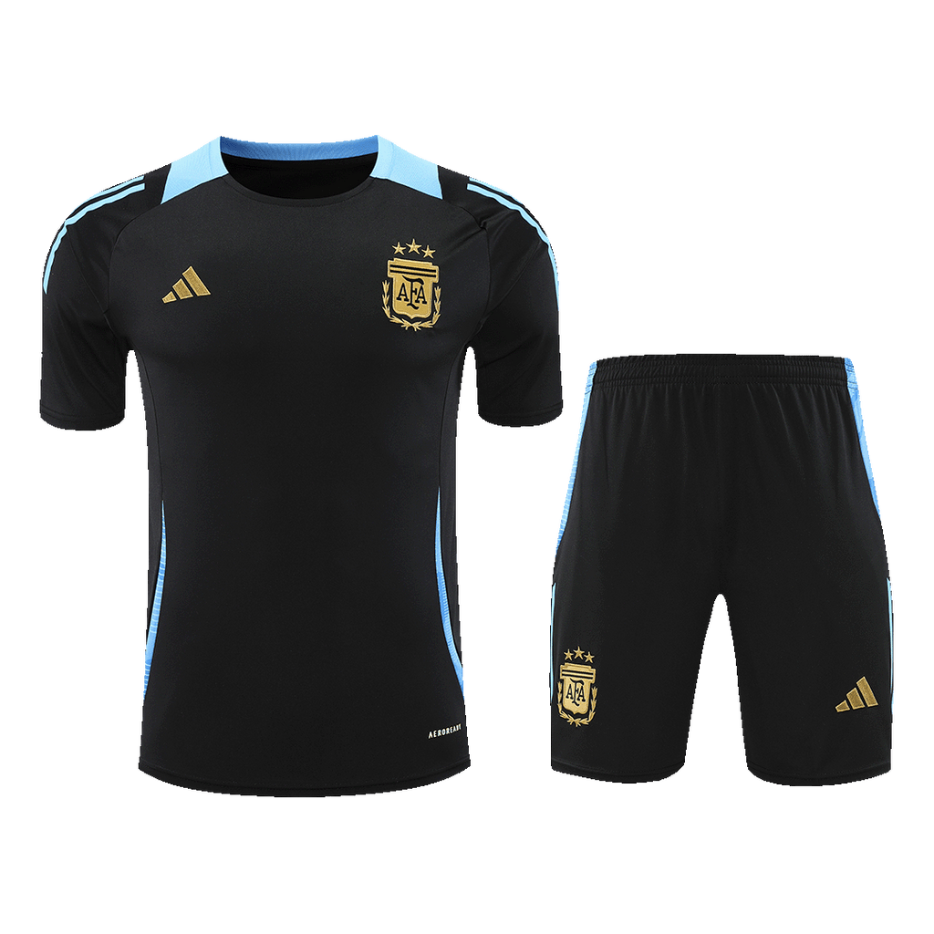 Argentina Pre-Match Training Jersey Kit Copa America 2024 (Jersey+Shorts) - Football Shirt | SmartJerseys | Official Quality