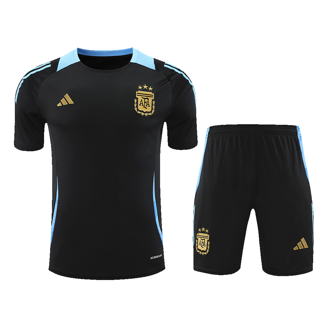 Argentina Pre-Match Training Jersey Kit Copa America 2024 (Jersey+Shorts) - Football Shirt | SmartJerseys | Official Quality