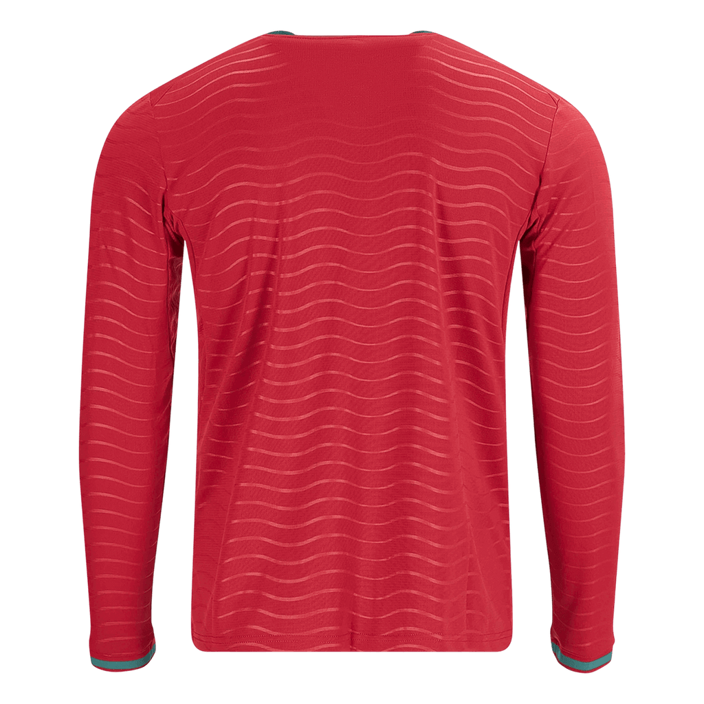 Portugal Long Sleeve Home Soccer Jersey 2026