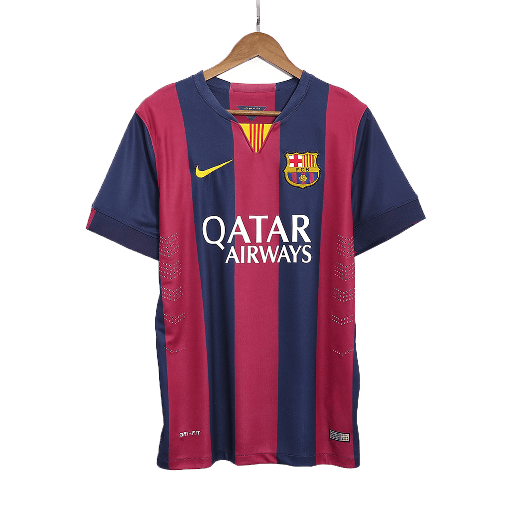 Camiseta retro de fútbol local del Barcelona NEYMAR JR #11 2014/15 