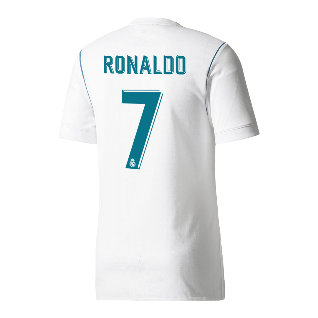 Real Madrid RONALDO #7 Home Soccer Jersey Retro 2017/18 - Football Shirt | SmartJerseys | Official Quality