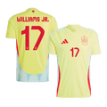 Spain WILLIAMS JR. #17 Away Jersey EURO 2024 - Football Shirt | SmartJerseys | Official Quality