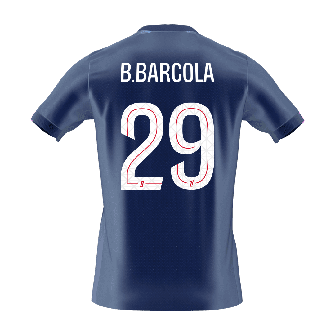 PSG B.BARCOLA #29 Home Jersey 2025/26