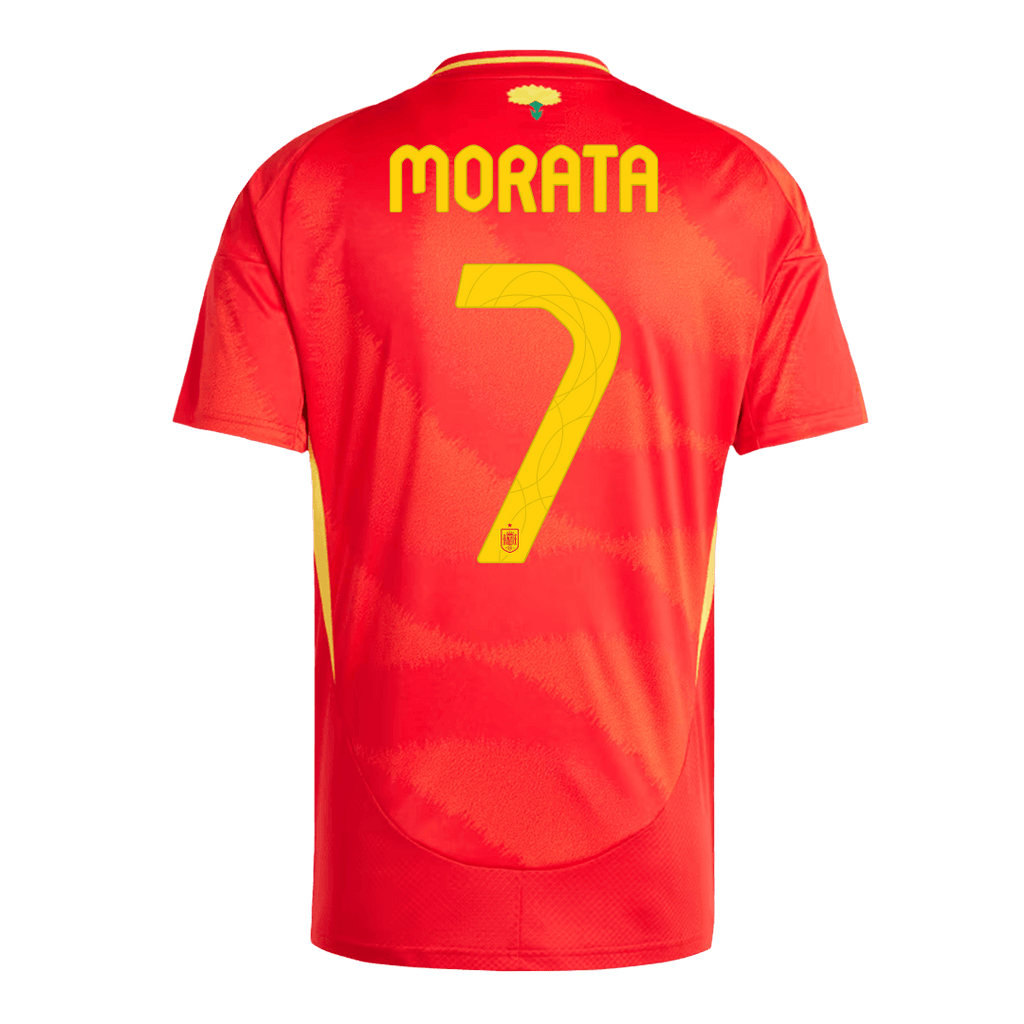 Camiseta local de España MORATA #7 de la EURO 2024