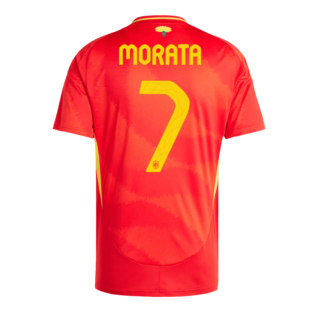 Camiseta local de España MORATA #7 de la EURO 2024