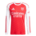 Arsenal Long Sleeve Home Soccer Jersey 2025/26 - Football Shirt | SmartJerseys | Official Quality
