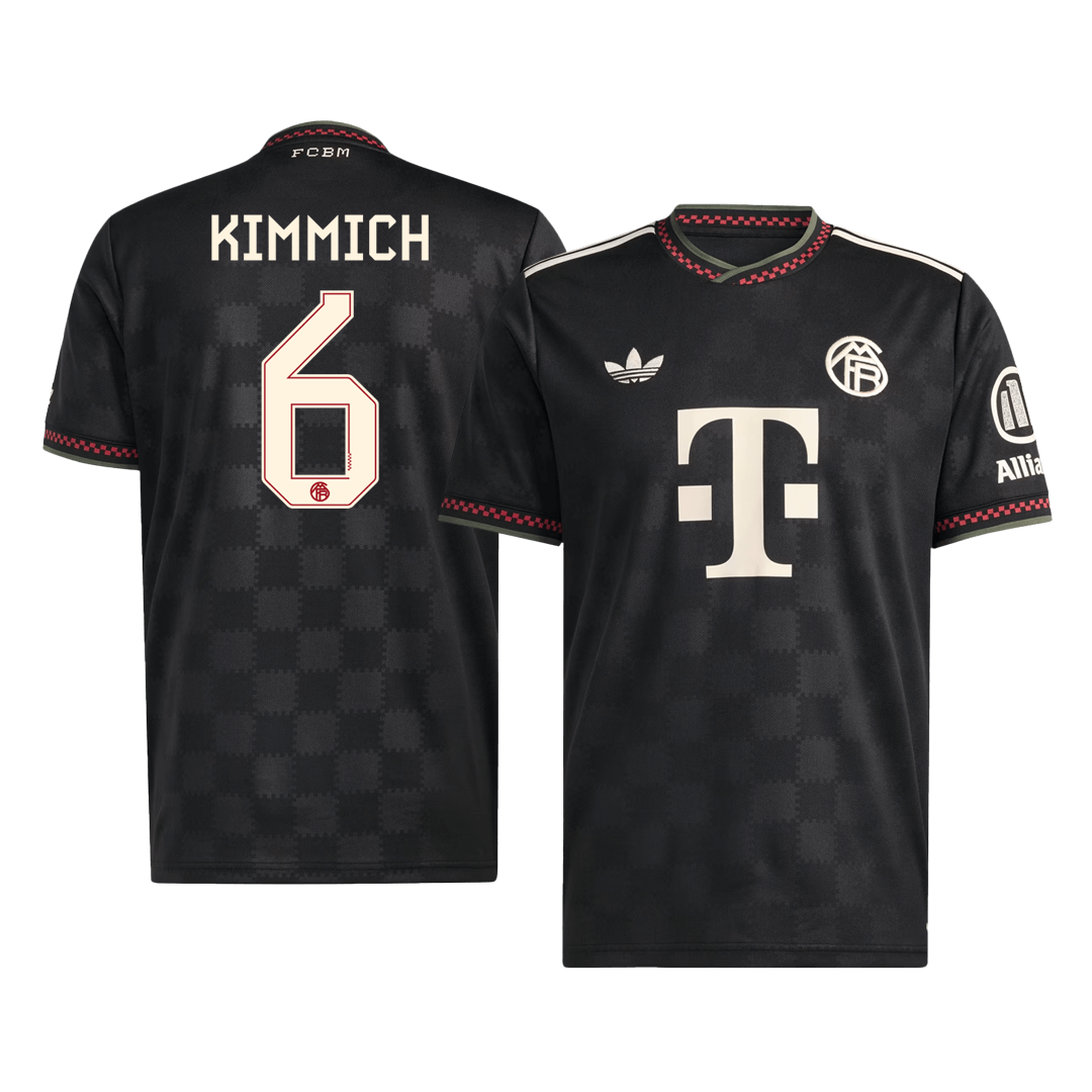 Bayern Munich KIMMICH #6 Third Away Soccer Jersey 2025/26 - Football Shirt | SmartJerseys | Official Quality