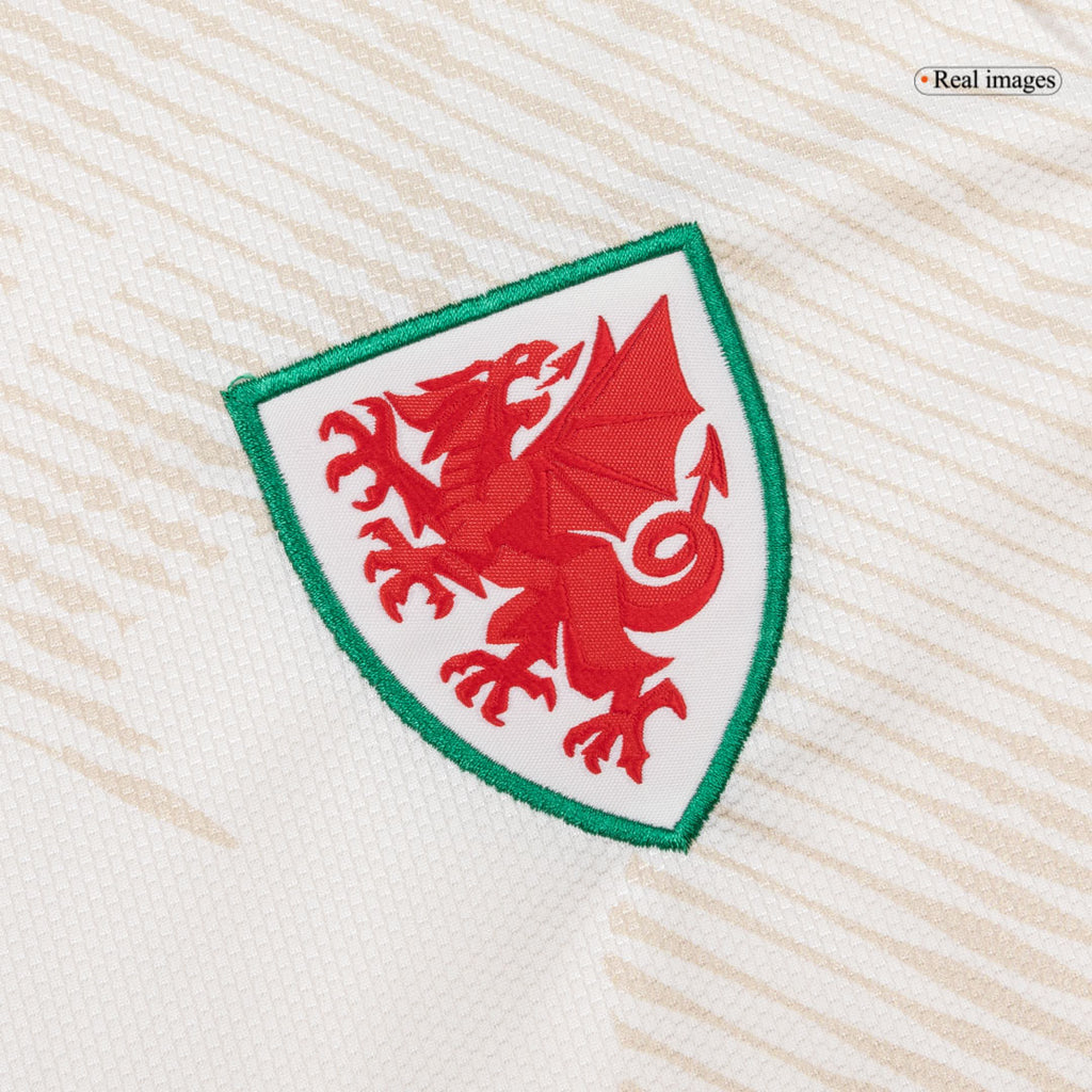 Wales Away Soccer Jersey World Cup 2026 White