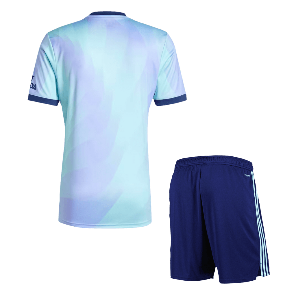 Arsenal Third Away Soccer Jersey Kit 2024/25 (Jersey+Shorts)