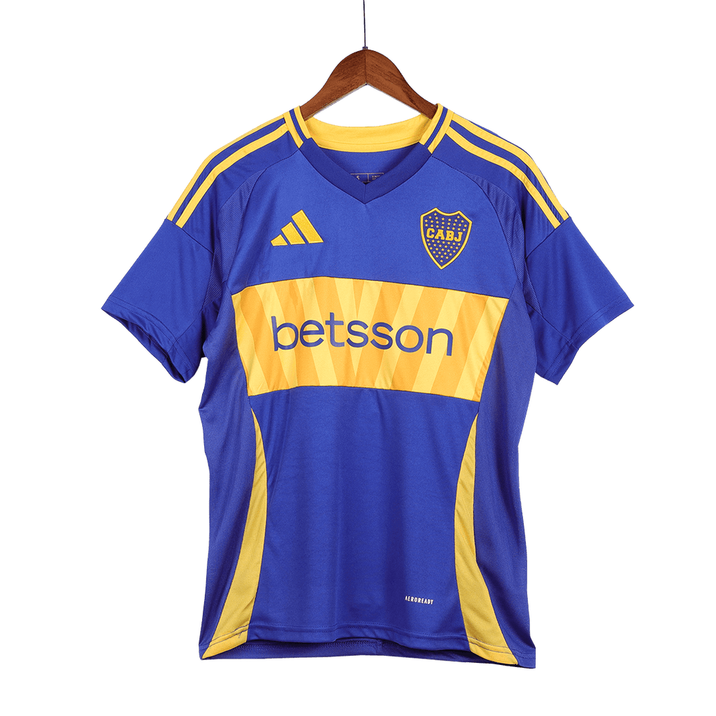 Camiseta de fútbol personalizada de local de Boca Juniors 2024/25