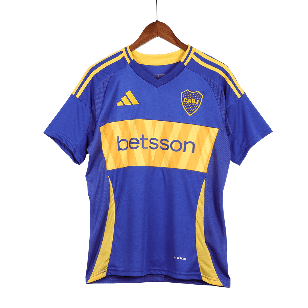 Camiseta de fútbol personalizada de local de Boca Juniors 2024/25