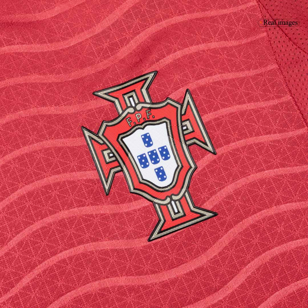 Portugal B.FERNANDES #8 Home Soccer Jersey Authentic 2026
