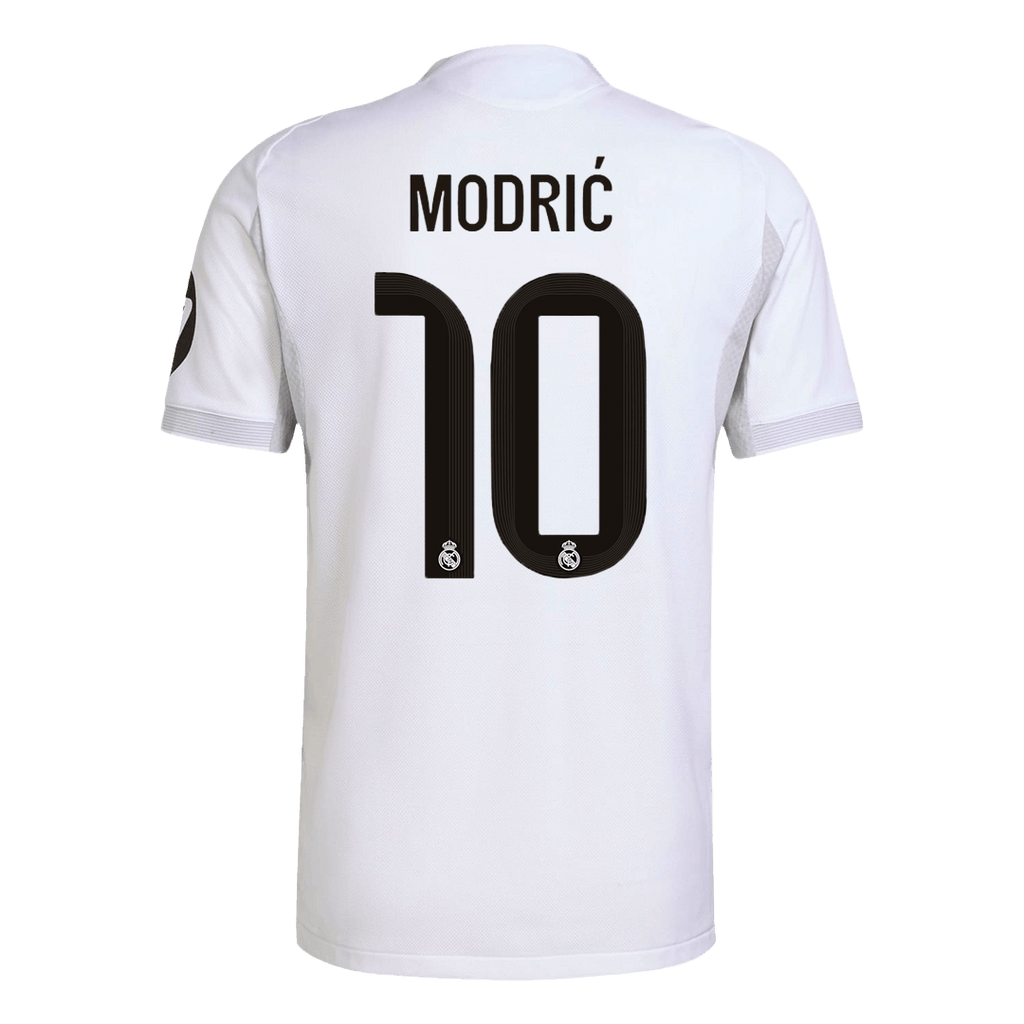 Real Madrid MODRIĆ #10 Home Soccer Jersey Authentic 2025/26