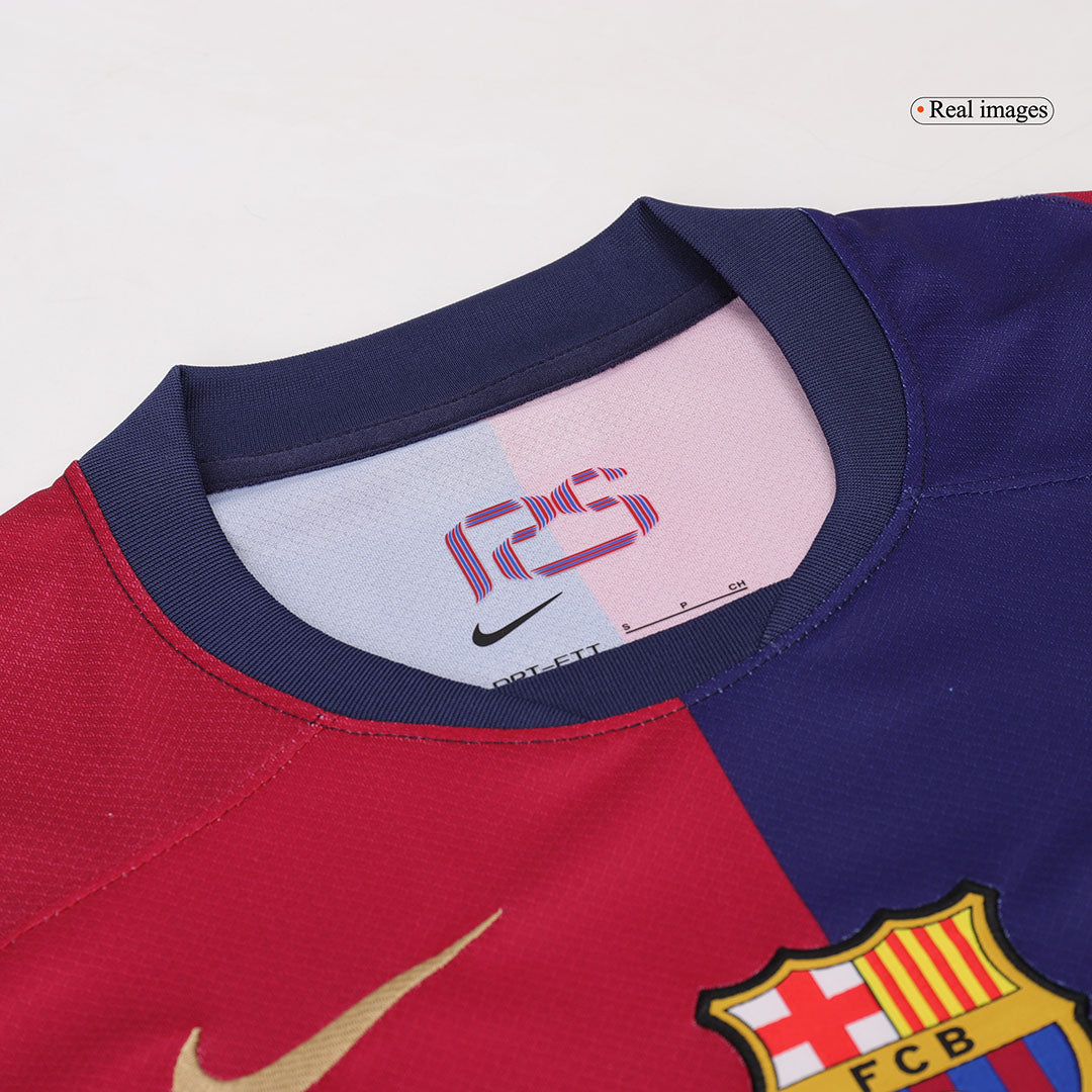 Equipación de la primera equipación del Barcelona 2024/25 (camiseta+pantalón corto)
