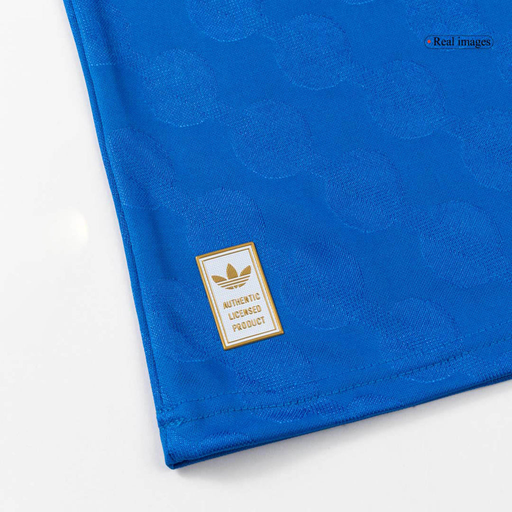 Camiseta de fútbol auténtica de visitante del Real Madrid TCHOUAMENI #14 2025/26, azul
