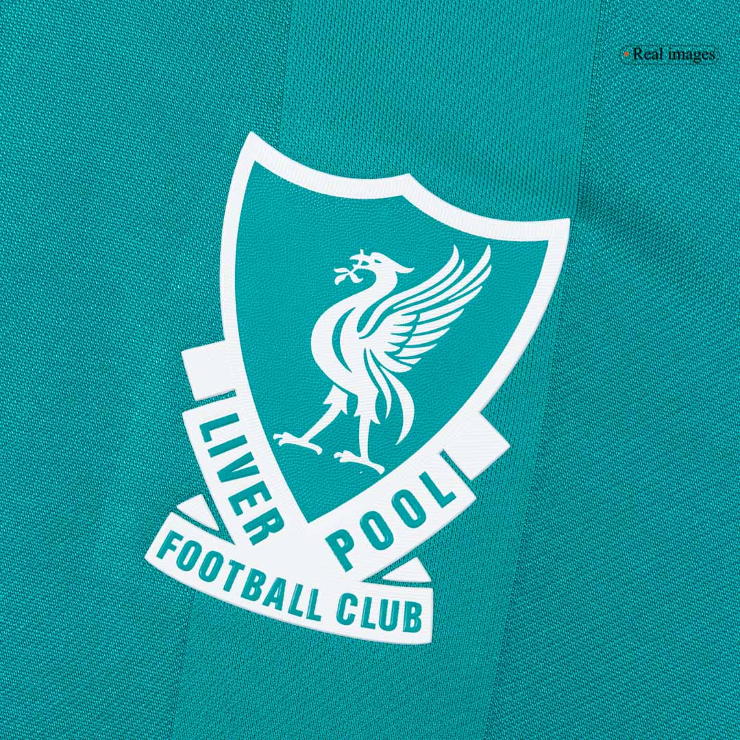 Authentic Liverpool Third Away Soccer Jersey 25/26 Green